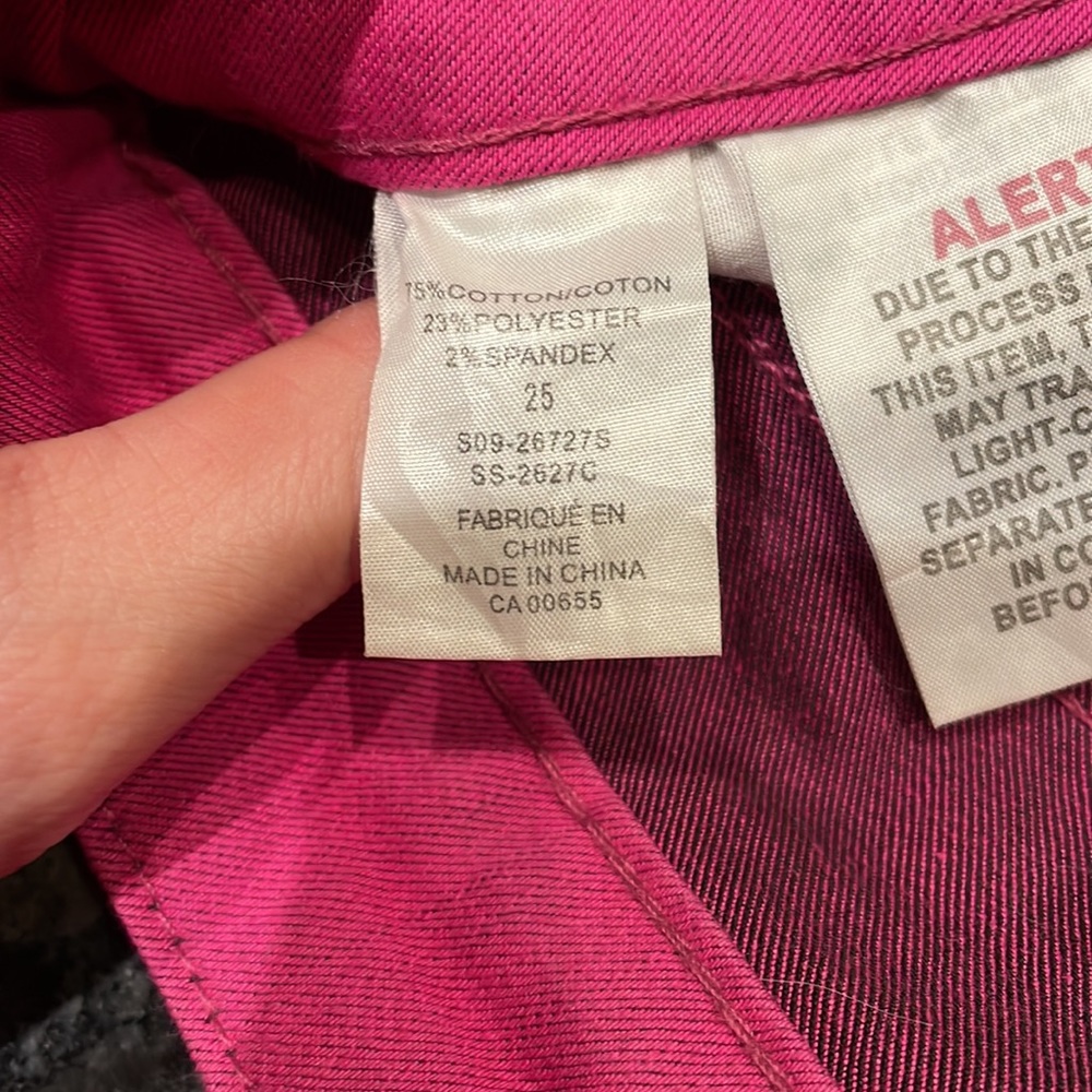 Smart set pink bubblegum skinny jeans 25 - Picture 3 of 5